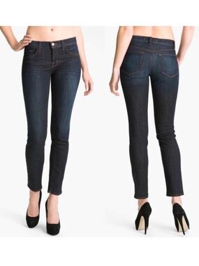 J Brand 810 Skinny Leg Jeans Size 27 Embrace Dark Blue Wash